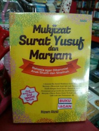 Mukjizat surat yusuf dan maryam