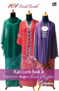 Kain Lurik batik Paduannya dengan Blus Chiffon