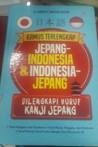 Kamus terlengkap Jepang Indonesia&Indonesia Jepang