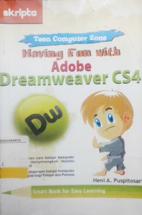 Teen Computer Zone Having Fun with Adobe Dreamweaver CS4