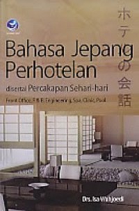 bahasa jepang perhotelan