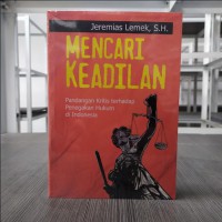 Mencari keadilan