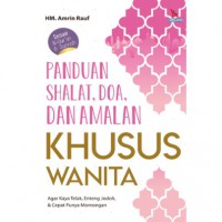 panduan shalat , doa, dan amalan khusus wanita