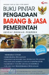 buku pintar pengadaan barang pemerintahan