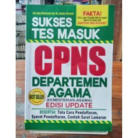 SUKSES TES MASUK CPNS DEPARTEMEN AGAMA EDISI UPDATE