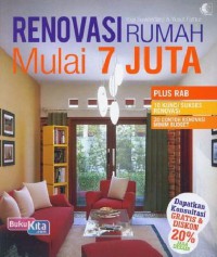 Renovasi rumah mulai 7 juta