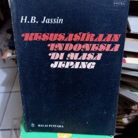 Kesusastraan Indonesia di masa Jepang