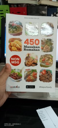 450 Masakan rumahan non msg