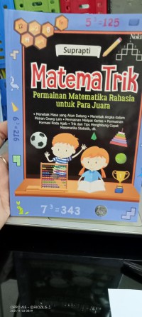 Matematrik  permainan matematika rahasia untuk para juara