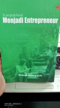 3 Langkah awal menjadi entrepreneur