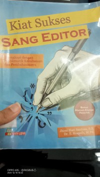 Kiat sukses sang editor