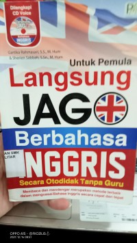 Langsung jago berbahasa inggris