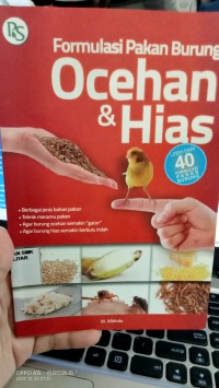 Formulasi pakan burung ocehan dan hias