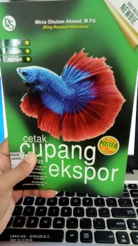 cetak cupang kualitas ekspor