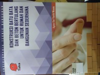 Konstruksi Batu Bata dan Beton Bertulang untuk Rumah dan Bangunan Sederhana