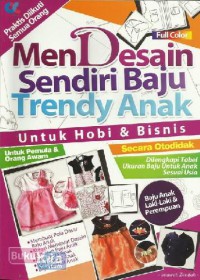 Mendesain sendiri baju trendy anak