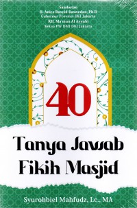 40 Tanya jawab fikih masjid