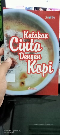 Katakan cinta dengan kopi