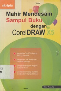 Mahir mendesain sampul buku dengan coreldraw X5