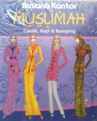 Busana kantor muslimah cantik rapi ramping