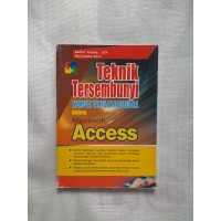 Teknik tersembunyi membuat tampilan profesional dalam microsoft access