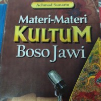 Materi-materi kultum boso jawi