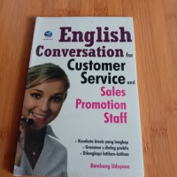 English conversation for customer service and sales promotion staff