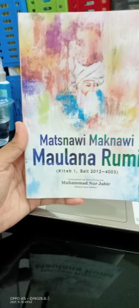 Matsnawi maknawi maulana rumi kitab 1 bait 2012-4003