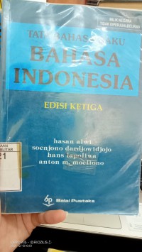 Tata bahasa baku bahasa indonesia edisi 3