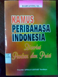 Kamus peribahasa Indonesia