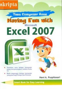 Teen Computer Zone Having Fun With Microsoft Excel 2007